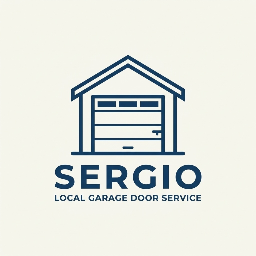 Sergio Local Garage Door Service Official Emblem