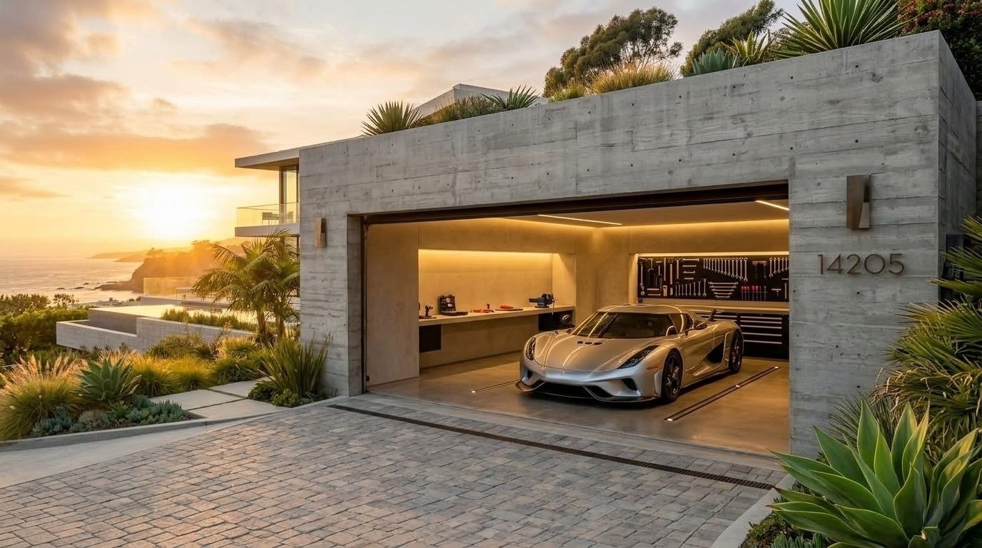 Sergio Local Garage Door Service Overhead Garage Door Gliding Open in Pittsburg, CA
